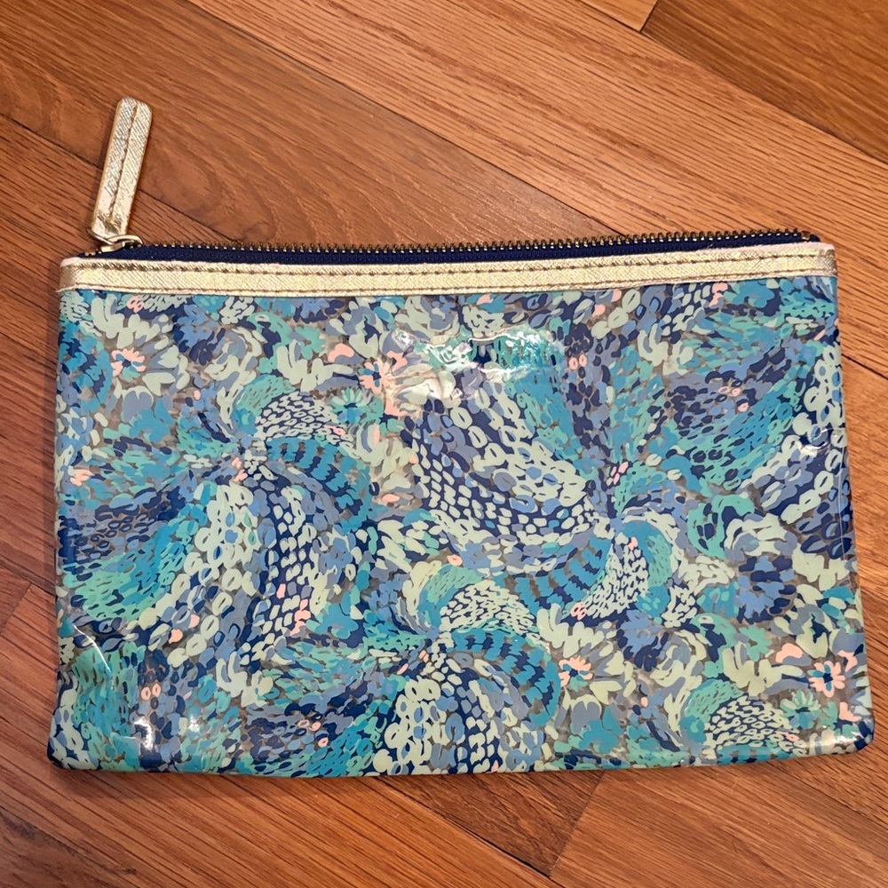 Lilly Pulitzer Multicolor Patterned Makeup/Pencil… - image 2